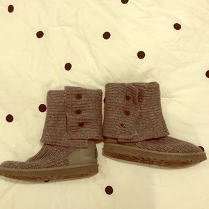 Grey Sweater UGG Boots